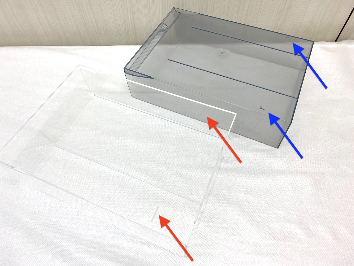 B5用カルテ棚トレイ（オーダー品）-3