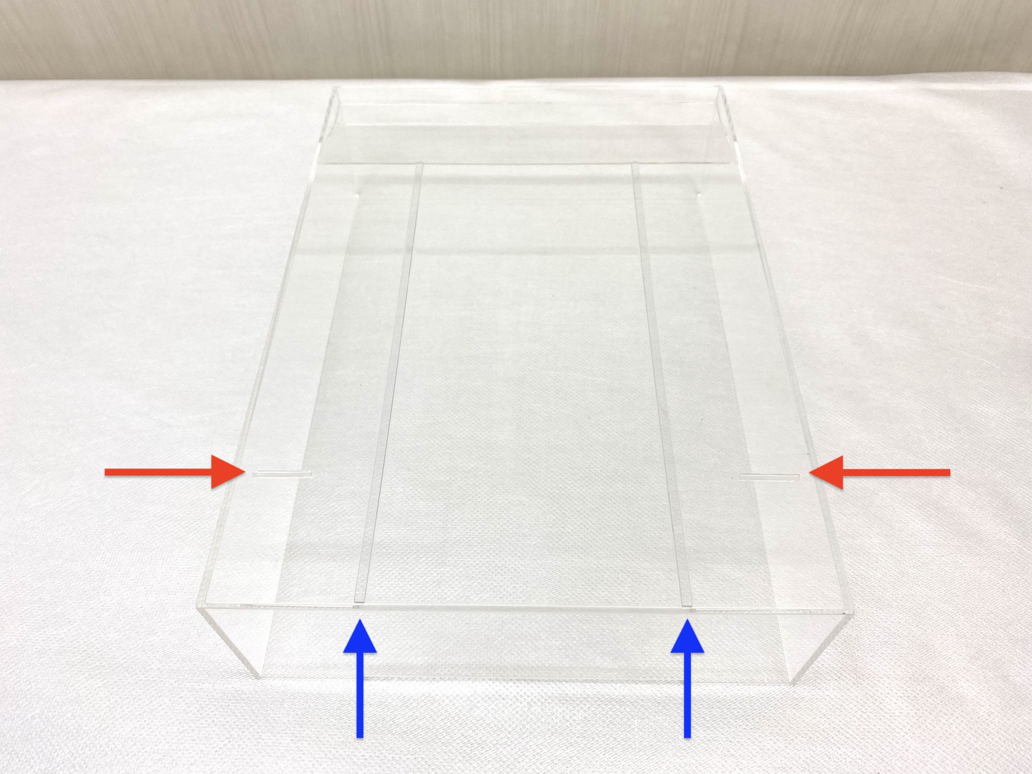 B5用カルテ棚トレイ（オーダー品）-4